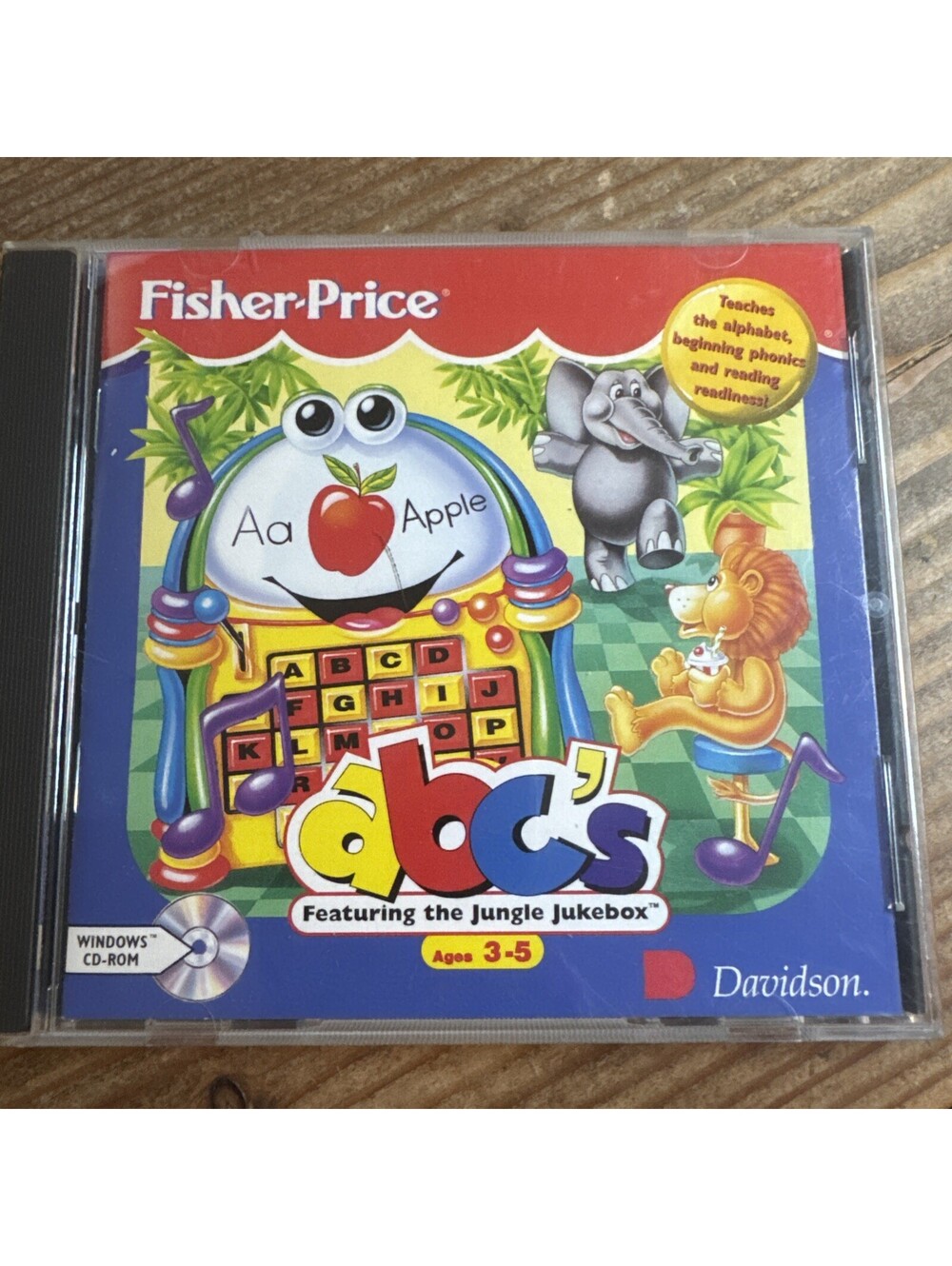 Fisher-Price 123’s Counting Critters CD-ROM (PC, 1995) Computer Learning Game